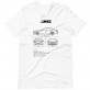 BMW m5 T-shirt with a drawing